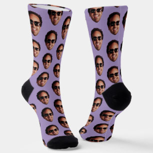Fun Personalised Face Photo Socks