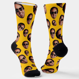 Fun Personalised Face Photo Socks