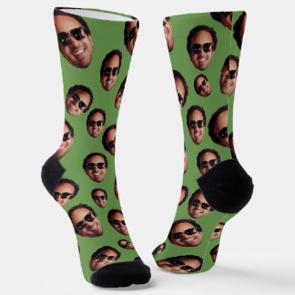 Fun Personalised Face Photo Socks