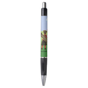 Fun Personalised Golfer on golf course