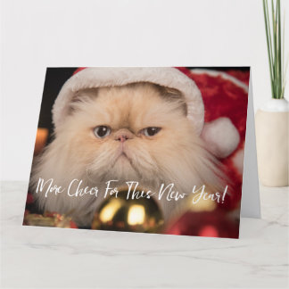 Fun Personalised Text & Image Christmas Thank You Card