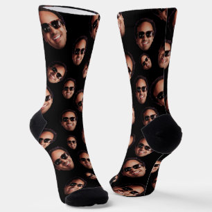 Fun Personalized Face Photo Socks
