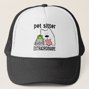 Fun Pet Sitter Extraordinaire Trucker Hat