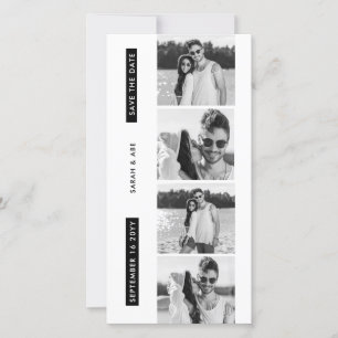 Fun Photo Booth Bookmark Theme Save The Date 