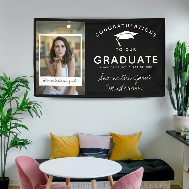 Fun Photo Collage Graduation Congratulations Banner (Creator Uploaded)