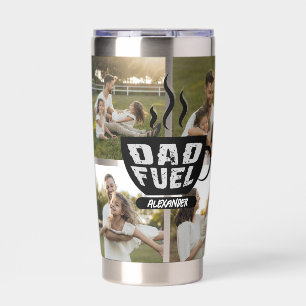 Fun Photo Gift for Dad fuel for Parenting Insulated Tumbler