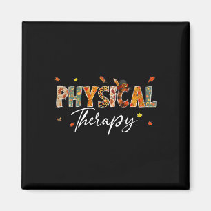 Fun Physical Therapy Pumpkin Autumn Tree Fall Leav Magnet