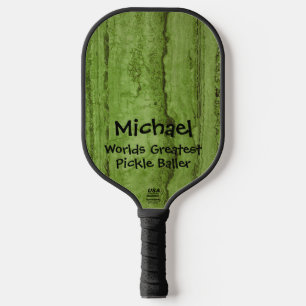 Fun pickle green pickleball paddle