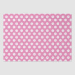 Fun Pickleball Pattern Pink White Sports Balls Tissue Paper<br><div class="desc">Wrap gifts for your pickleball friends with these super fun gift tissue paper. Design features a pattern of white balls set against a pink background. Easily change the background colours. Great for pickleball birthday party gifts, holiday gifts, special events, etc. Your gift will will be extra special with this tissue...</div>