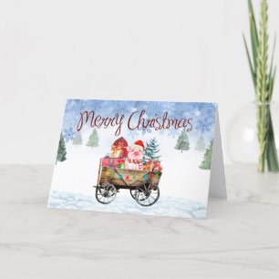 Fun Piglet Christmas Card