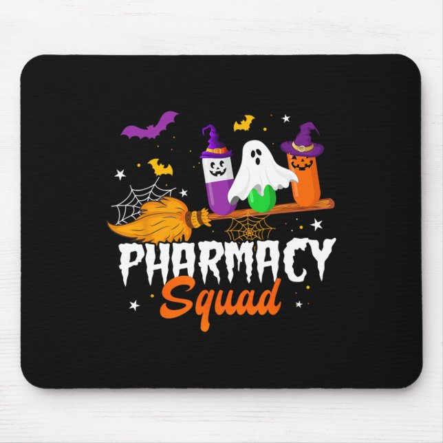 Fun Pills Pharmacy Squad Pharmacist Technician Hal Mouse Pad (Front)