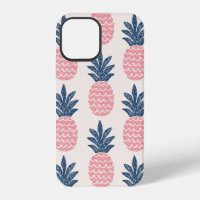 Fun pineapple seamless pattern
