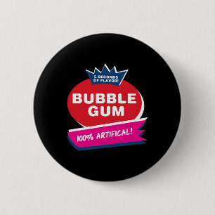 Fun Pink Bubble Gum Halloween Costume 6 Cm Round Badge