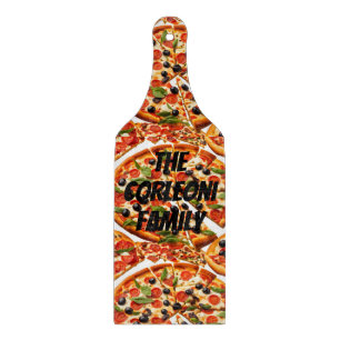 Fun pizza, Corleone family chopping board