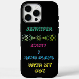 Fun plans with a beloved dog iPhone 16 pro max case