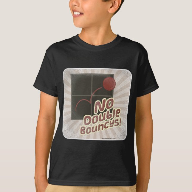 Fun Playground Ball Cartoon Childhood Slogan T-Shirt (Front)