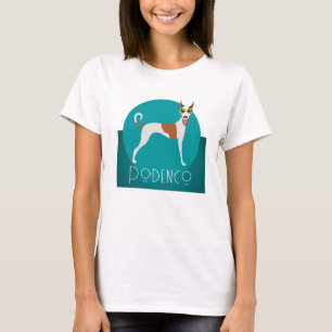 Fun Podenco Dog T-Shirt