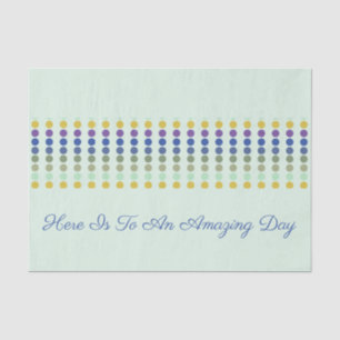 Fun Polka Dot Design Tissue Paper