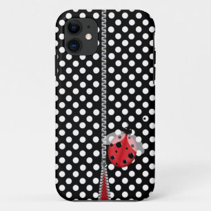 Fun Polka Dot & Ladybug iPhone 5 Case
