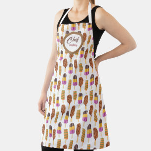 Fun PopsiclePattern, Personalised Apron
