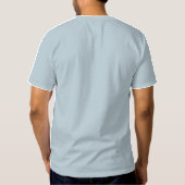 Fun Promoted  to Grandpa Embroidered T-Shirt (Back)