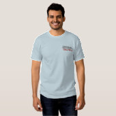 Fun Promoted  to Grandpa Embroidered T-Shirt (Front Full)