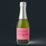 Fun Prosecco Personalised Christmas Wine Label<br><div class="desc">Add a personal touch to your bubbly and give it away as a holiday favour. Our fun Prosecco Personalised Christmas Wine Labels are the perfect way to add that extra detail at your holiday party. These can be used on mini sparkling wine bottles,  wine bottles and more!</div>