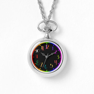 Fun psychedelic style watch face