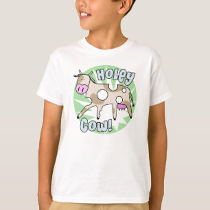 Fun Pun Holey Cow T Shirt
