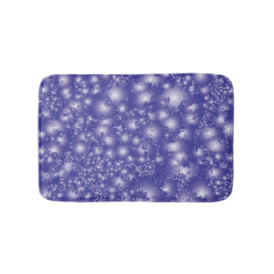 Fun PURPLE Abstract Ink Super Splash pattern Bath Mat