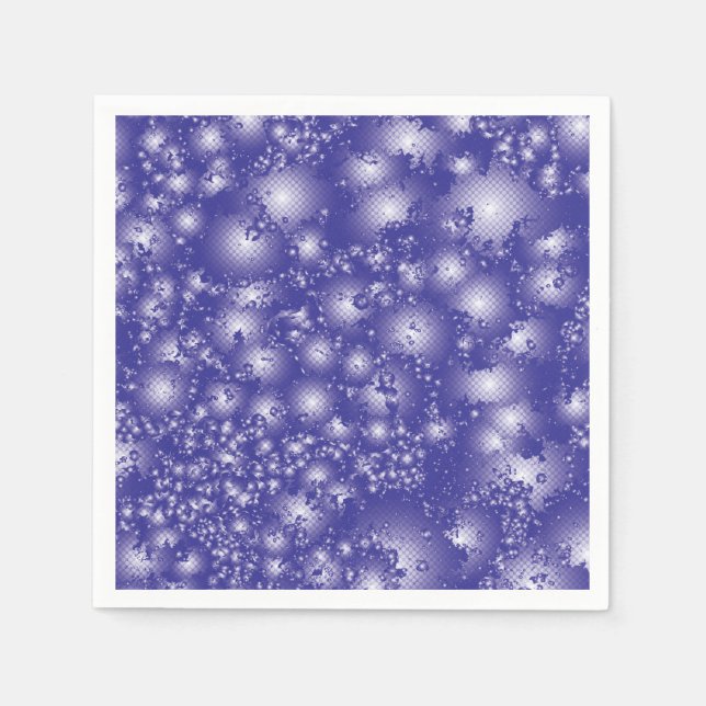 Fun PURPLE Abstract Ink Super Splash pattern Napkin (Front)