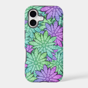 Fun Purple and Green Flowers