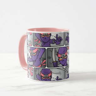 Fun Purple Ninja Mug