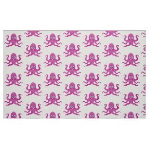 Fun purple octopi fabric