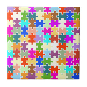 Fun Puzzle Ceramic Tile