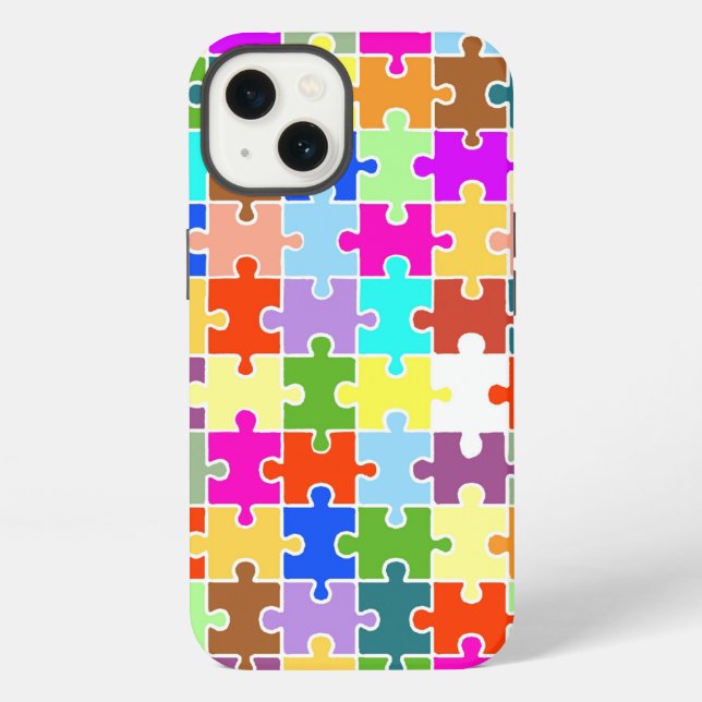 Fun Puzzle iPhone Case (Back)