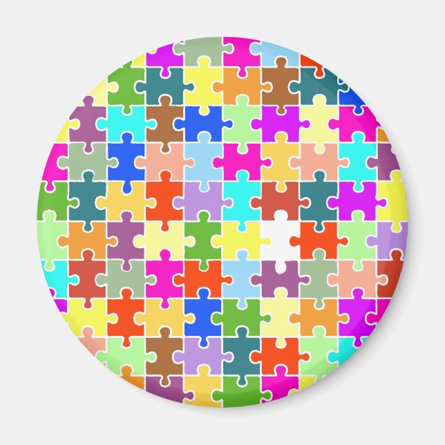 Fun Puzzle Magnet (Front)