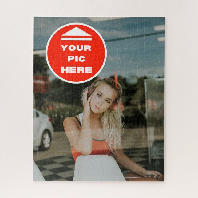 Fun! Puzzle - Personalised - 16" x 20", 520 pieces (Vertical)