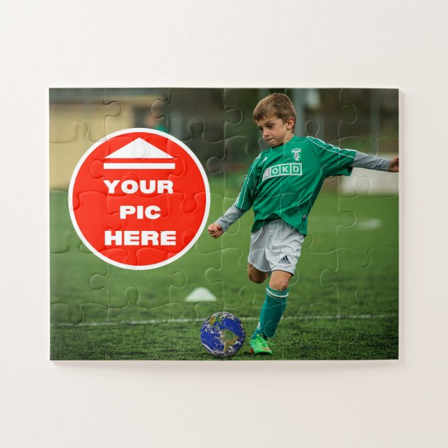 Fun! Puzzle - Personalised - 30 oversized Pieces  (Horizontal)