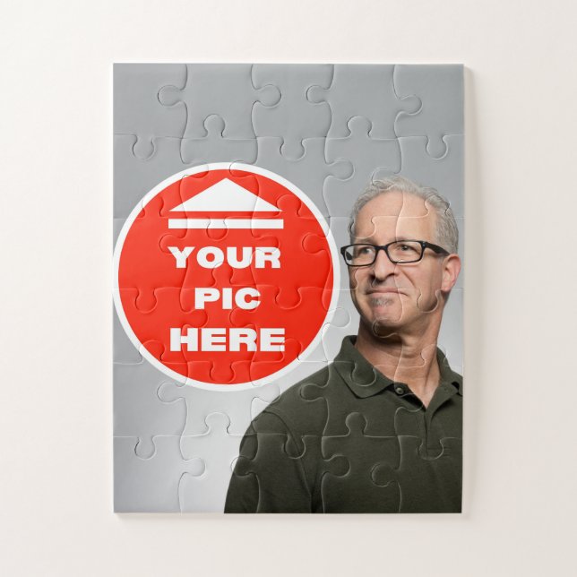 Fun! Puzzle - Personalised - 30 oversized Pieces  (Vertical)