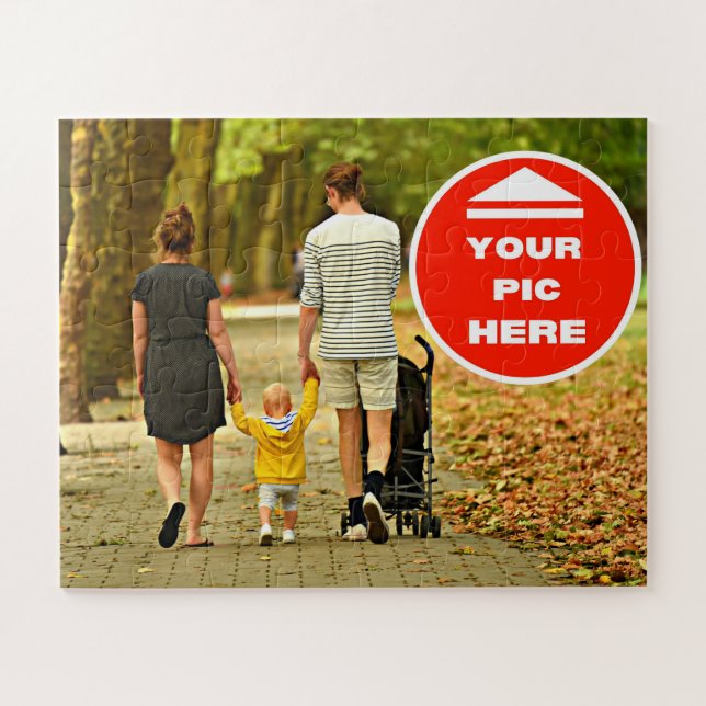 Fun! Puzzle - Personalised - 56 oversized Pieces (Horizontal)