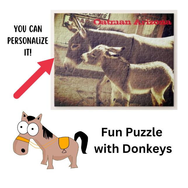 Fun Puzzle with Donkeys (Creator Uploaded)