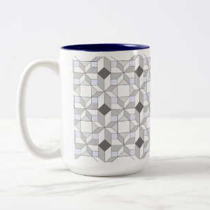 Fun Quilt Pattern Coffee Mug