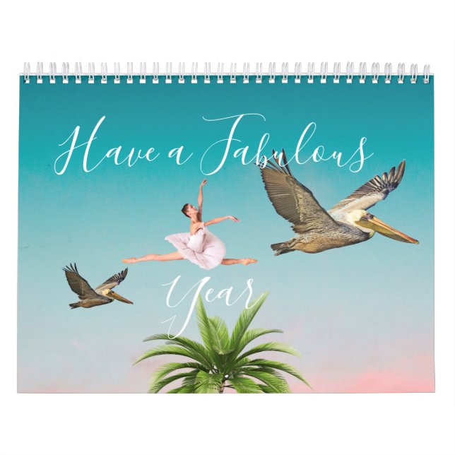 Fun Quotes 2023  Modern Chic Calendar (Cover)