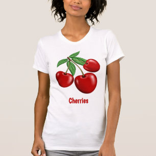 Fun Red Cherries Design  Personalised T-Shirt