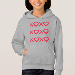 Fun red distressed XOXO love kisses