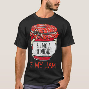 Fun Redheaded Gifts For Women Cute Meme Quote Red T-Shirt