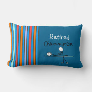 Fun Retired Chiropractor Pillow