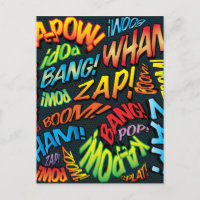 Fun Retro Comic Book Pop Art Sounds