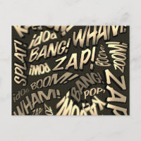 Fun Retro Comic Book Pop Art Vintage